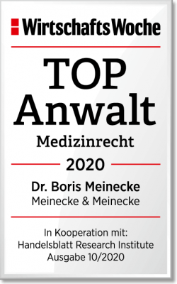 Anwalt für Medizinrecht in Köln, Dr. Boris Meinecke
